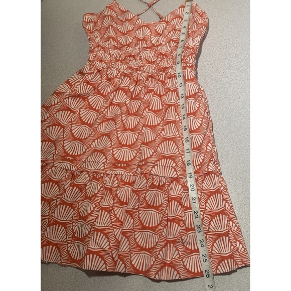 Anthropologie XXS Super Mini Dress Womens Sleeveless Lined Beach Shell Pockets - Picture 7 of 10